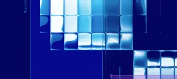 Abstract blue and white geometric shapes on a dark blue background, with the MSPO logo and event date 8–11.09.2020 displayed in the lower right corner. Text runs vertically along the left side.