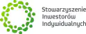 Logo of "Stowarzyszenie Inwestorów Indywidualnych" with a green circular design made of smaller connected circles on the left and the organization's name in Polish on the right.